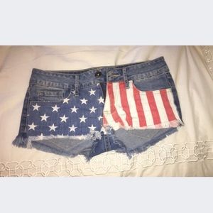 American Flag Shorts